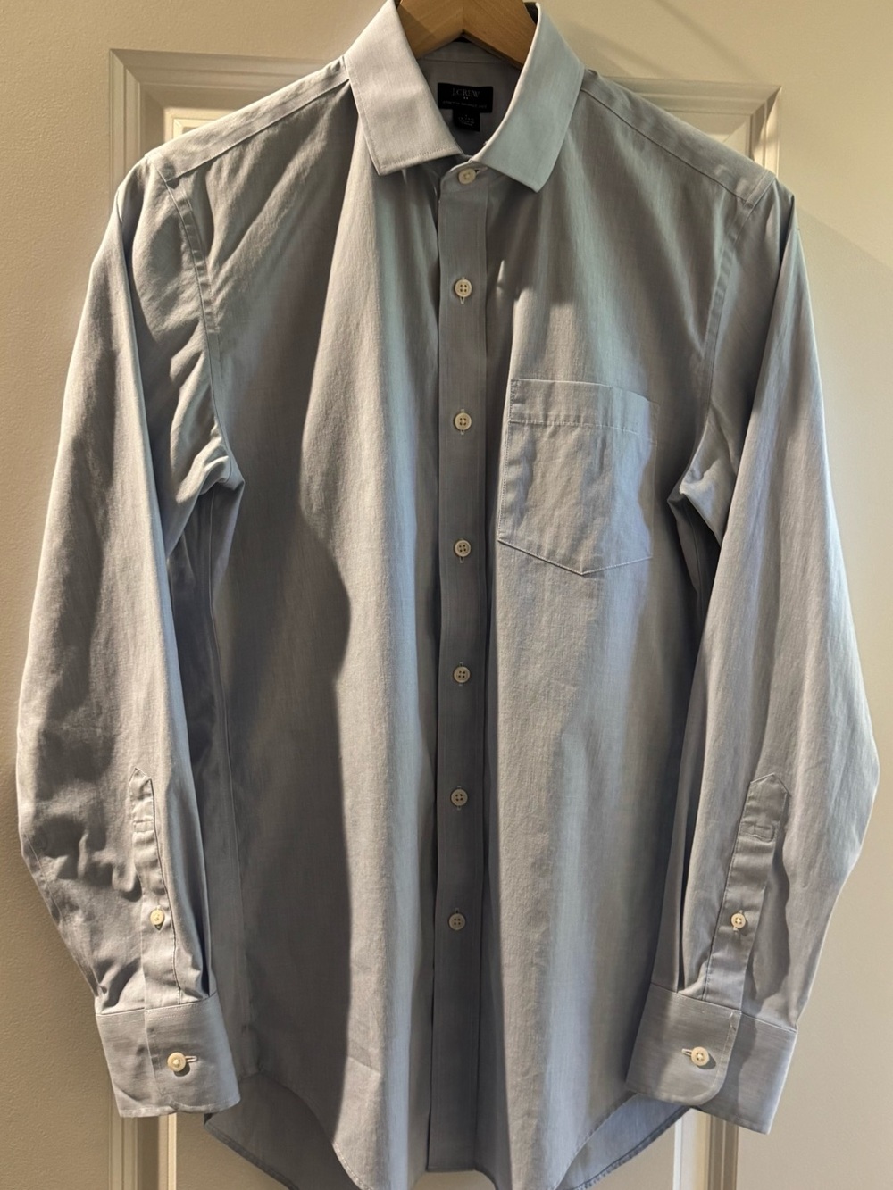 J. Crew Light Blue‎ Men's Button-Up Dress Shirt